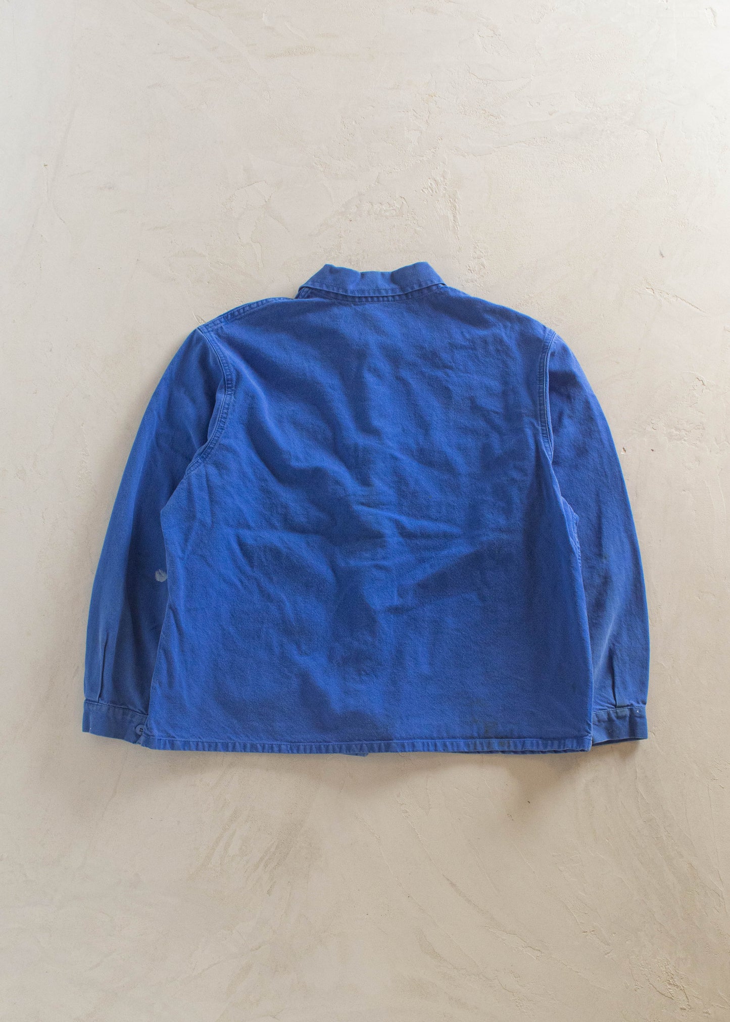 1980s Bleu de Travail French Workwear Chore Jacket Size XL/2XL