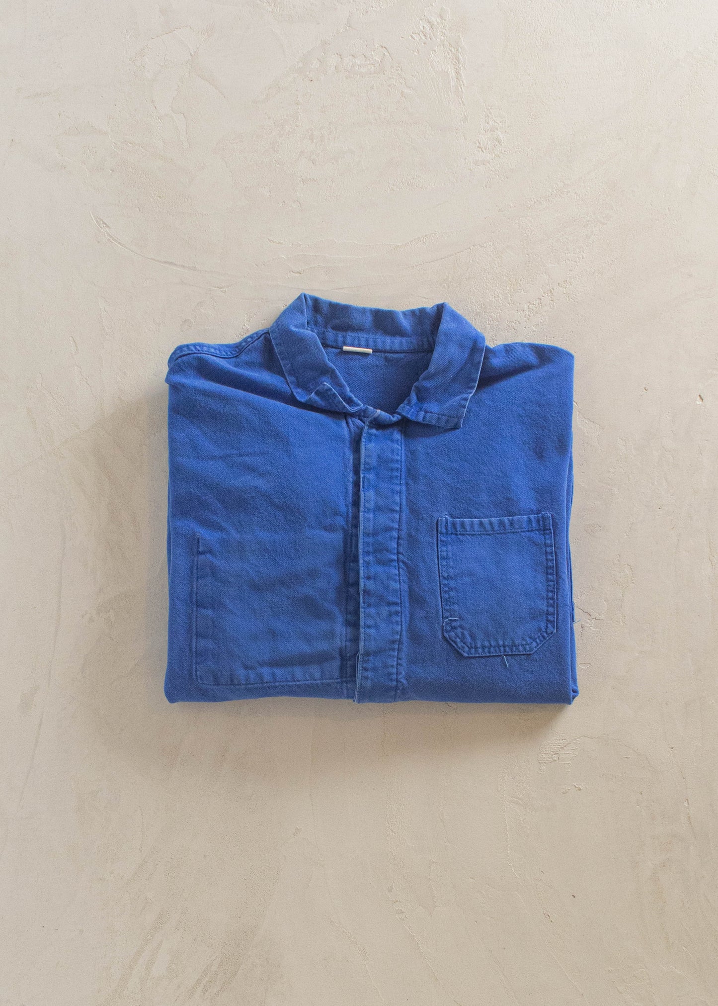 1980s Bleu de Travail French Workwear Chore Jacket Size XL/2XL