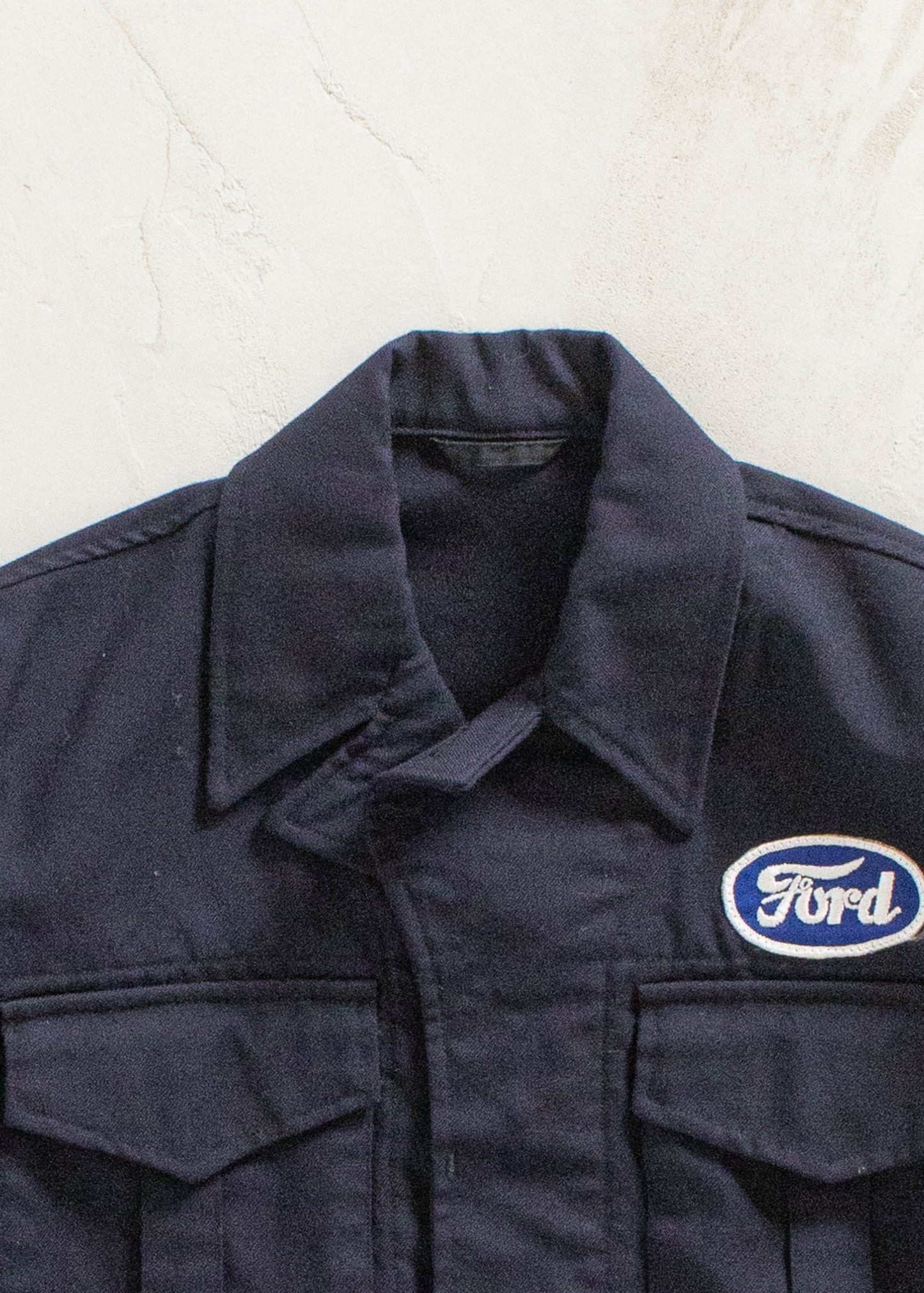 Vintage Ford Patch Military Uniform Jacket Size XS/S