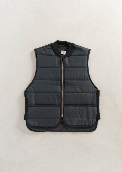 1980s Deadstock Workwear Nylon Vest L/XL