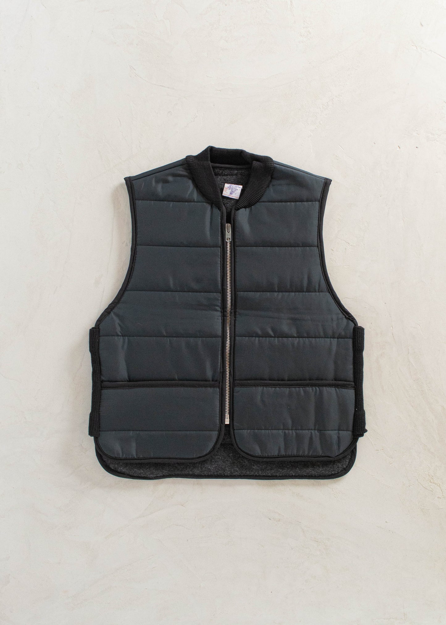 Vintage 1980s Deadstock Workwear Nylon Vest Size M/L