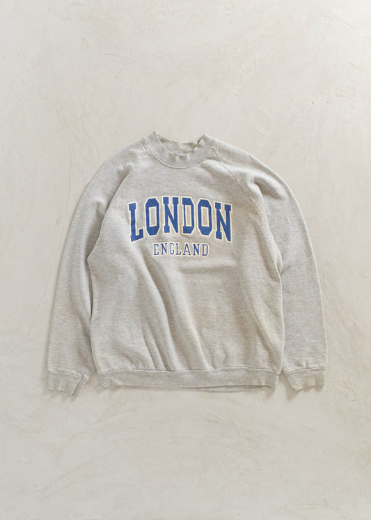 1980s Screen Stars London England Sweatshirt Size M/L