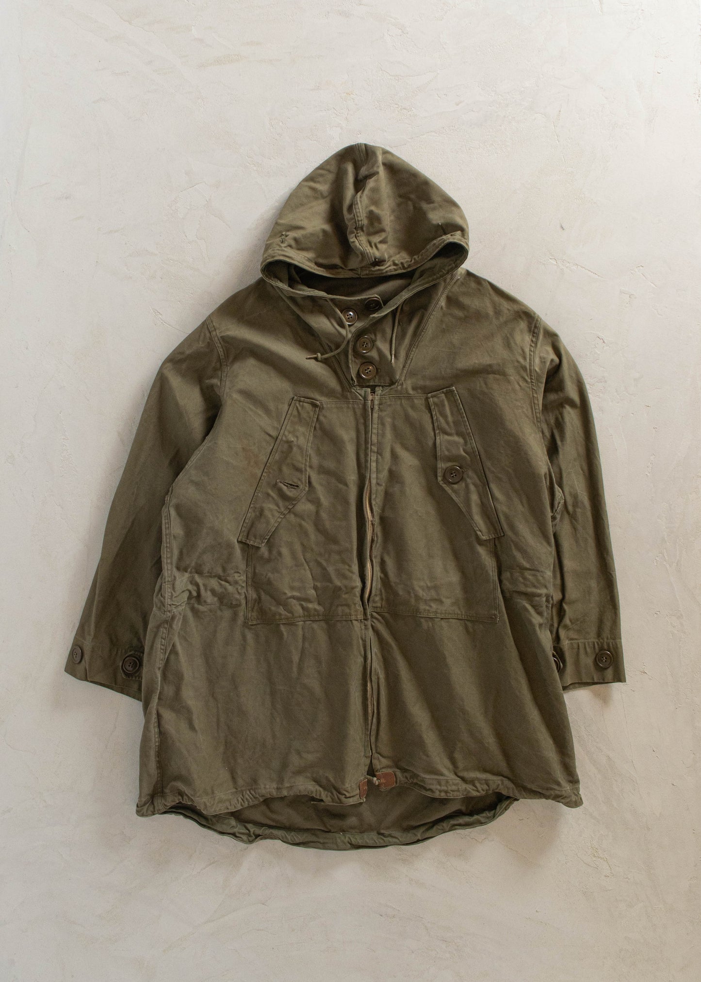 1943 Military Overcoat Field Parka Size XL/2XL