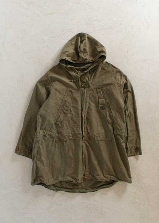 1943 Military Overcoat Field Parka Size XL/2XL