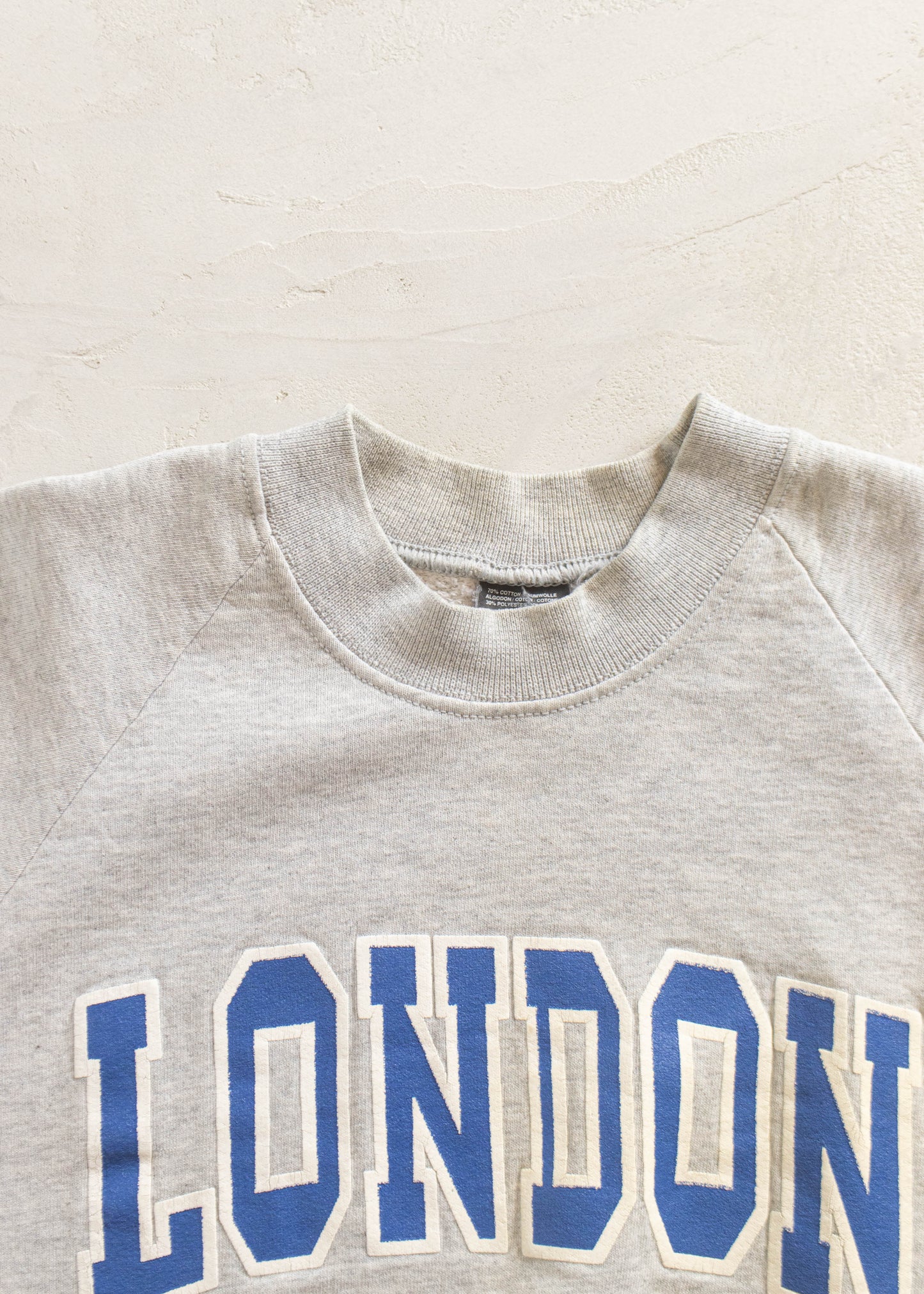 1980s Screen Stars London England Sweatshirt Size M/L