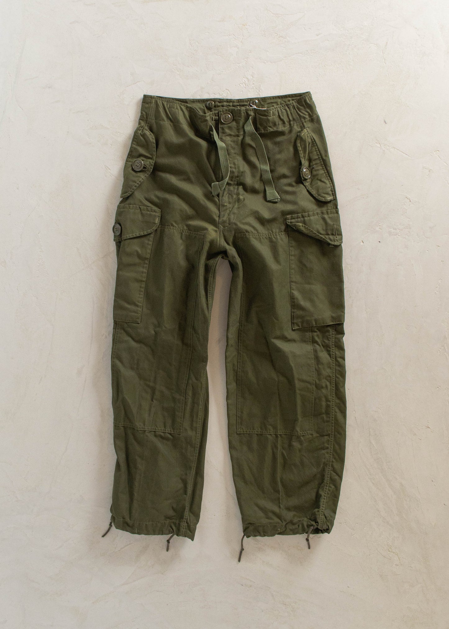 1980s Military Wind Cargo Pants Size S/M