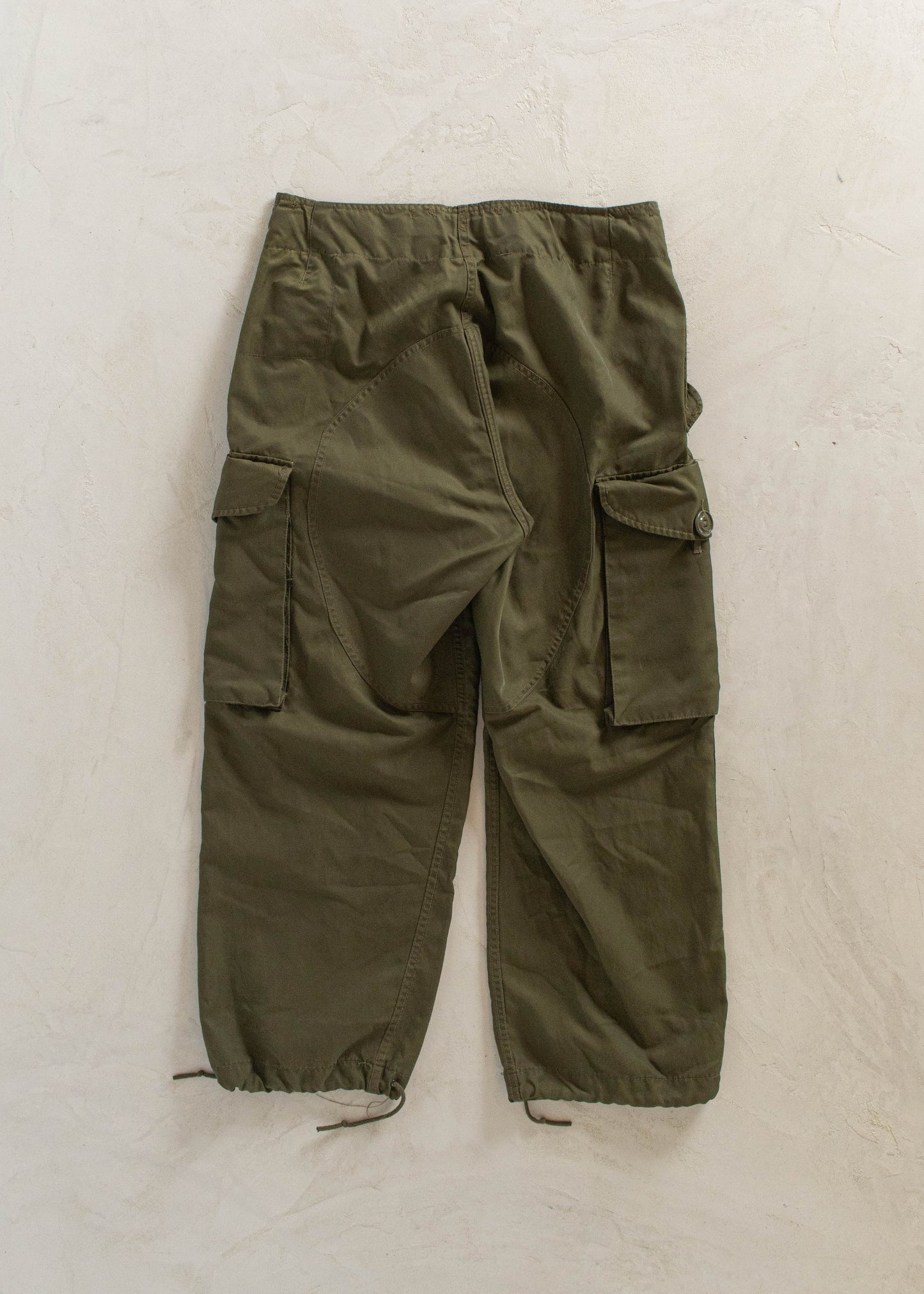 1980s Military Wind Cargo Pants Size S/M