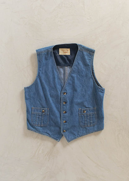 1970s Separate-Lees by Lee Denim Vest Size M/L