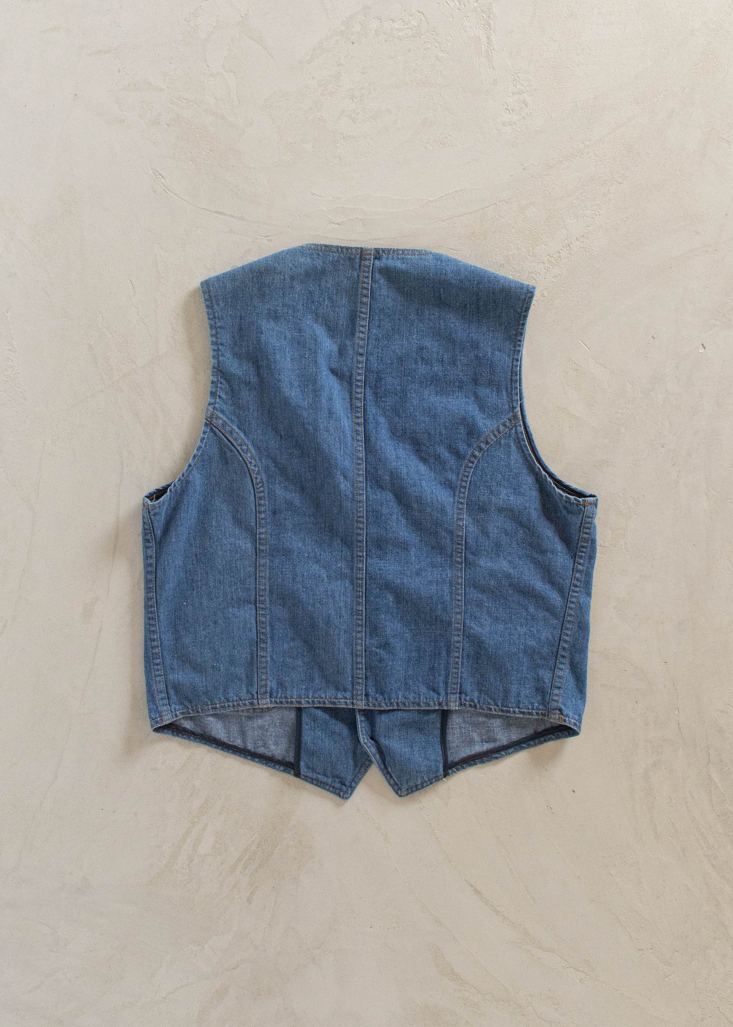 1970s Separate-Lees by Lee Denim Vest Size M/L