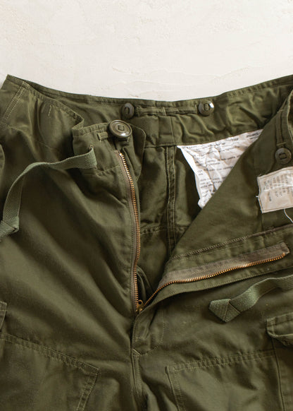 1980s Military Wind Cargo Pants Size S/M