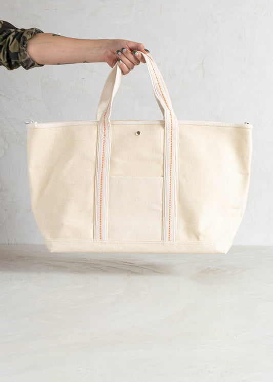 Curated Basics 24oz Cotton Canvas Tote Bag