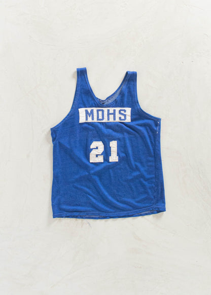 Vintage MDHS Sport Jersey Tank Top Size M/L