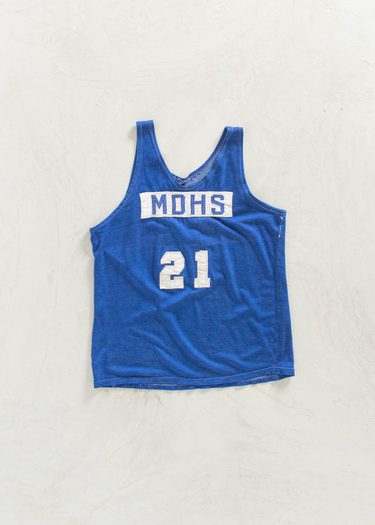 Vintage MDHS Sport Jersey Tank Top Size M/L