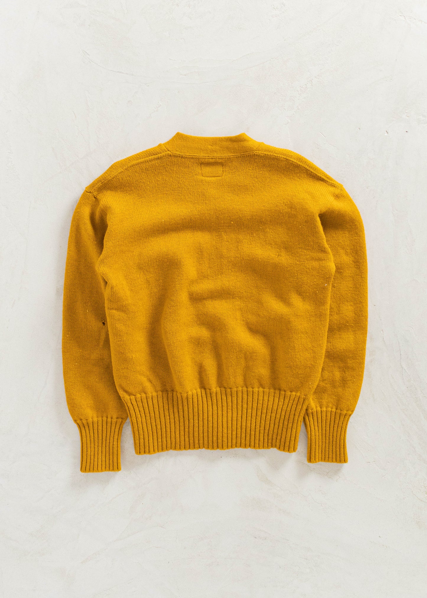 Vintage Sand-Knit Wool Pullover Sweater Size M/L