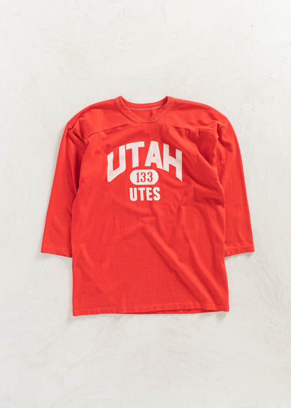 Vintage Utah 3/4 Sleeve Sport Jersey Size L/XL