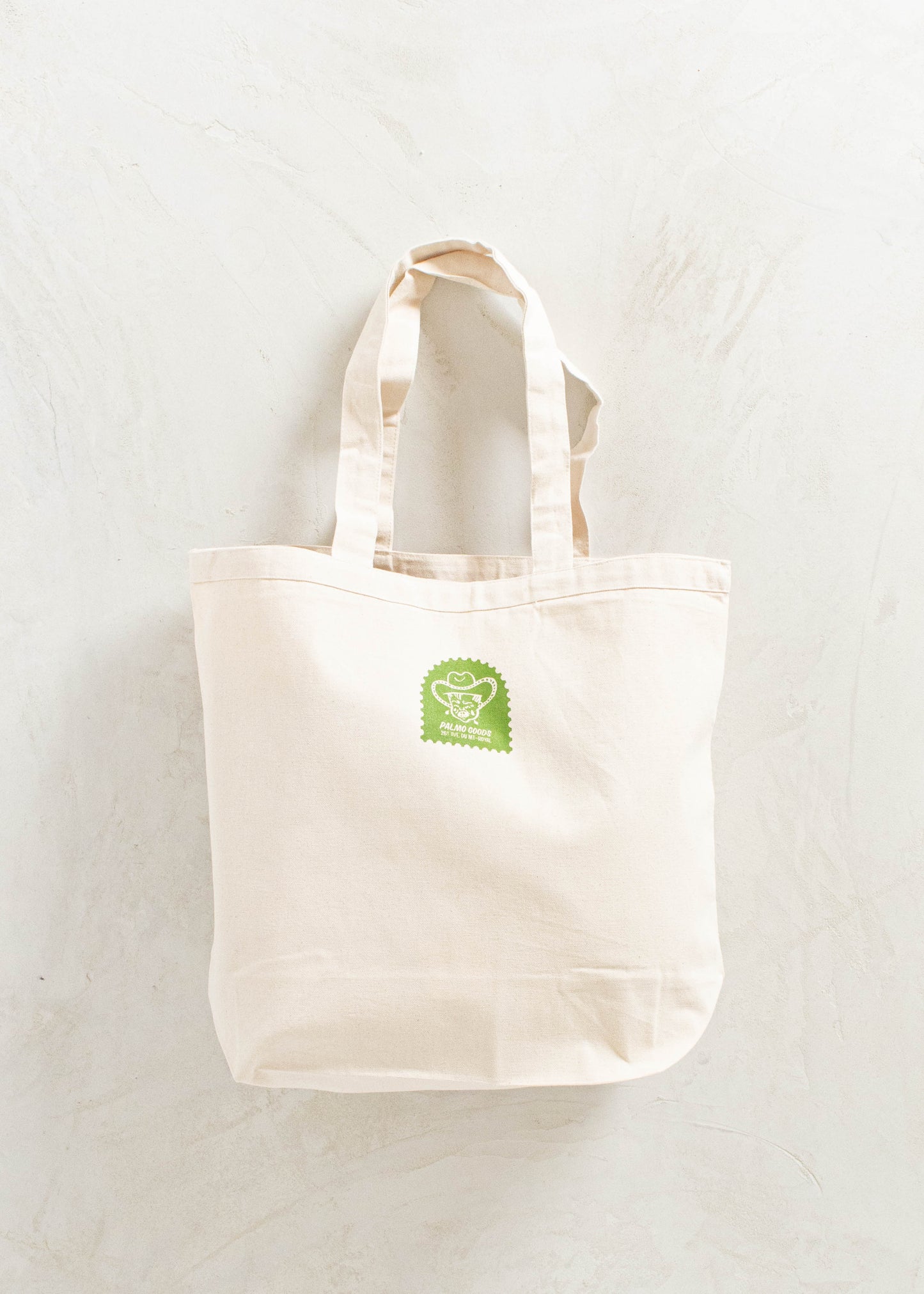 Palmo Goods Souvenir Pennant Tote — Green