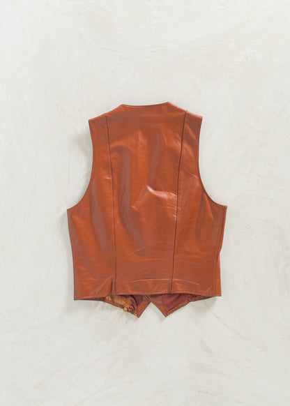 Vintage Leather Vest Size XS/S