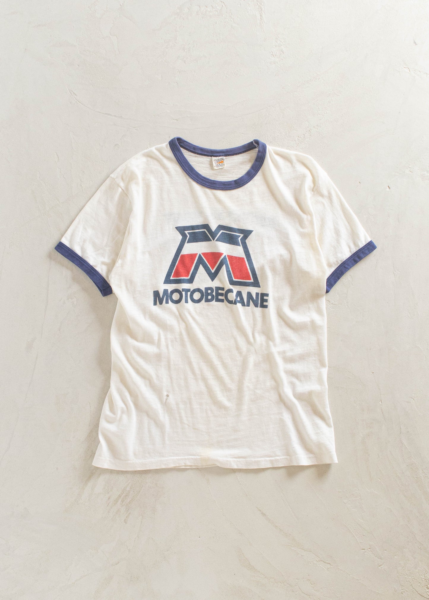 1970s Hanes Motobecane T-Shirt Size S/M