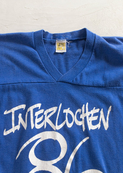 1980s Velva Sheen Interlochen 86 Sports T-Shirt Size S/M