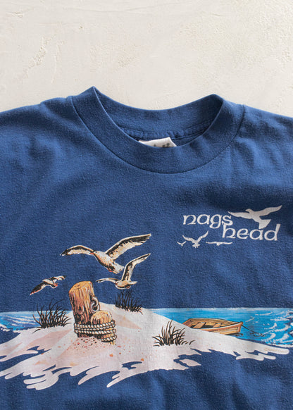 1980s Nags Head Souvenir T-Shirt Size XS/S