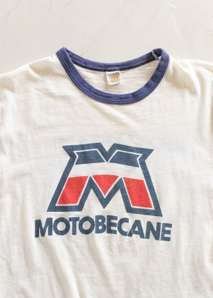 1970s Hanes Motobecane T-Shirt Size S/M