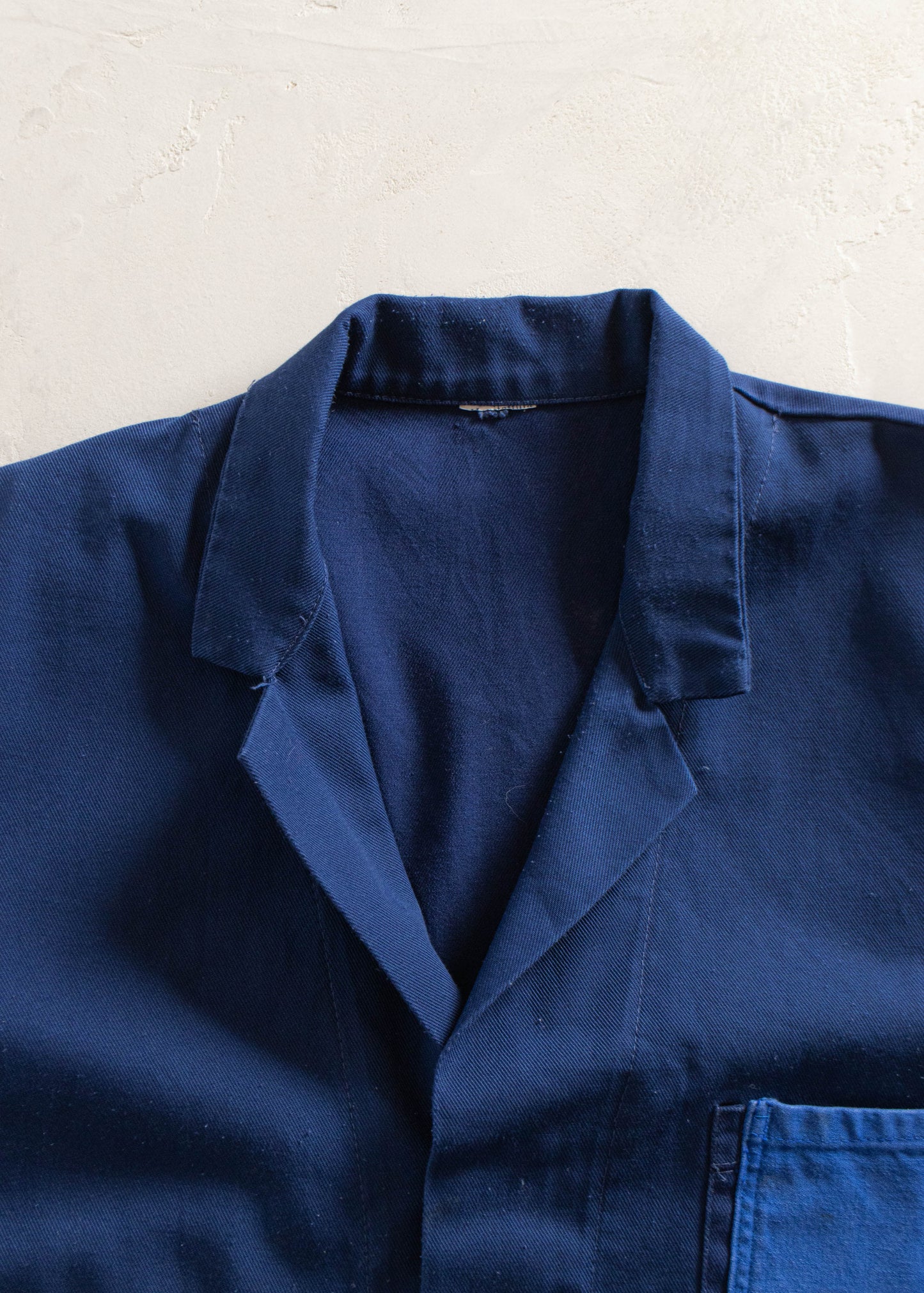 1980s Bleu de Travail French Workwear Chore Jacket Size L/XL