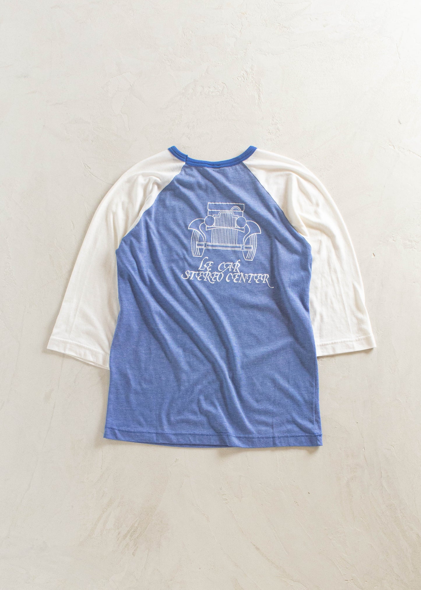 1980s Laval Youth Organization Baseball Raglan T-Shirt Size S/M