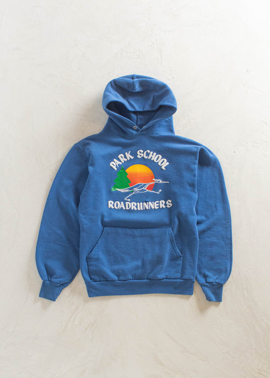 1980's Jerzees Park School Roadrunners Hoodie Size 2XS/XS