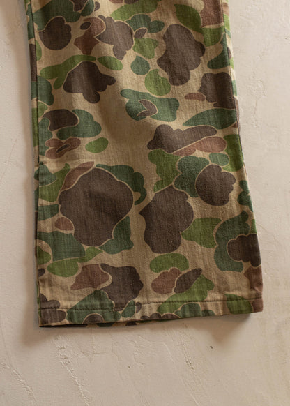 1980s Frog Camo Pants Size Women's 31 Men's 33