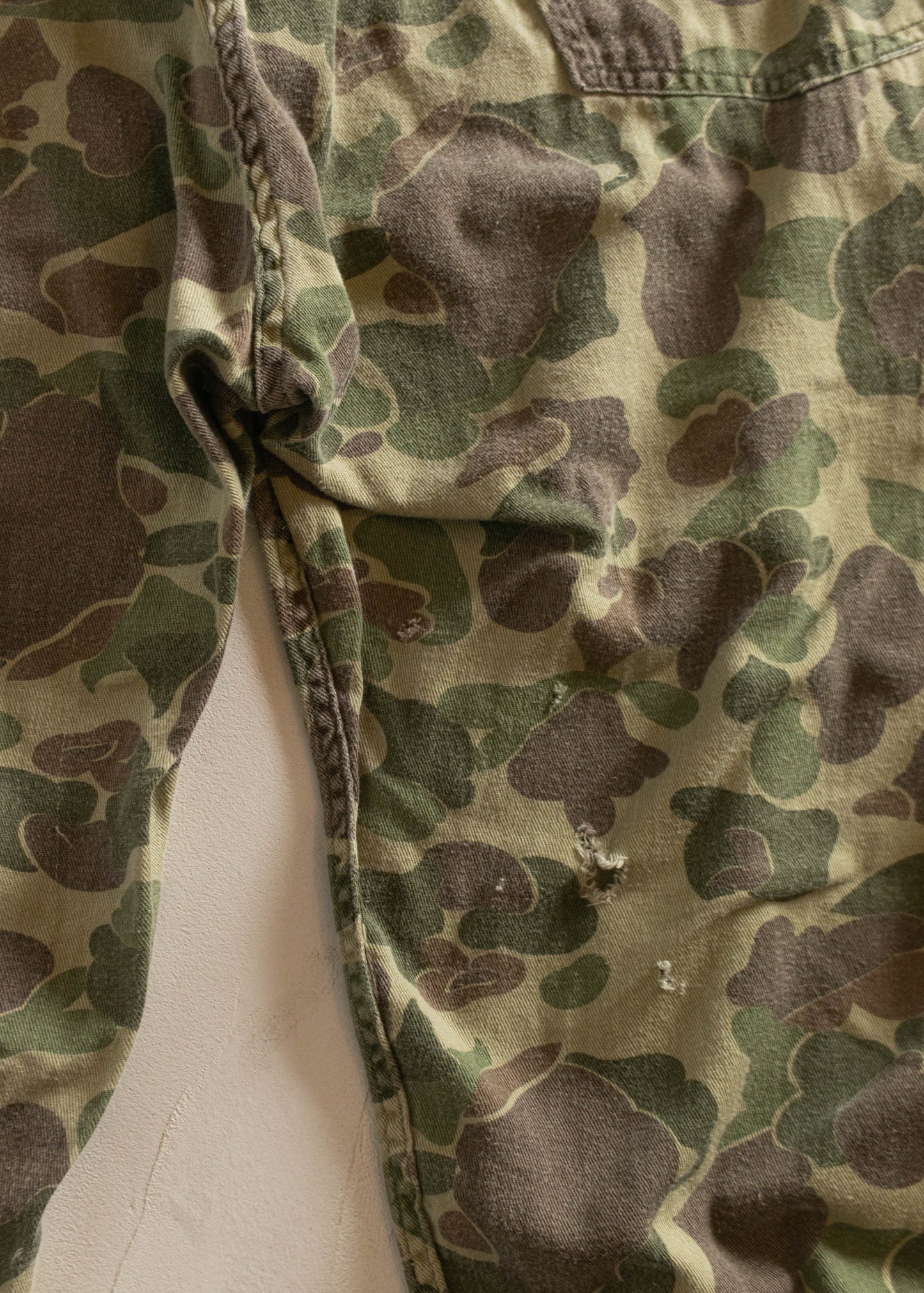 1980s Frog Camo Pants Size Women's 33 Men's 36