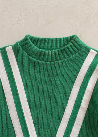 1970s East-Tenn Varsity Letterman Pullover Sweater Size XS/S