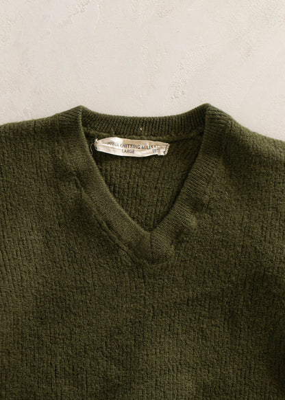 1978 Military Wool Pullover Sweater Size XS/S