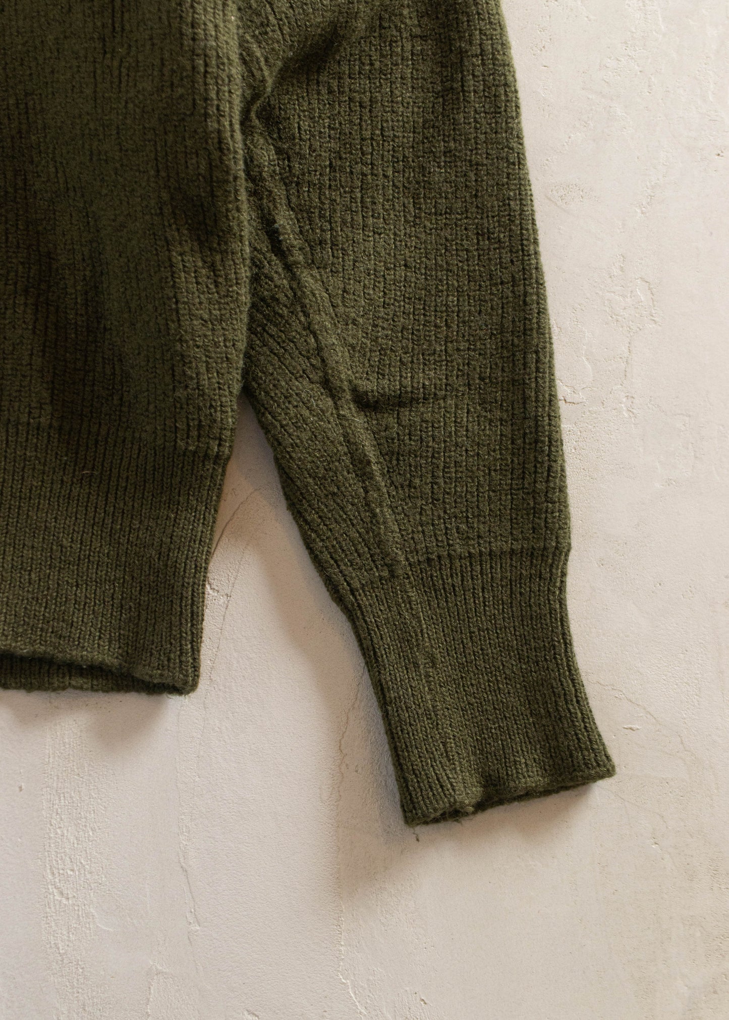 1978 Military Wool Pullover Sweater Size XS/S