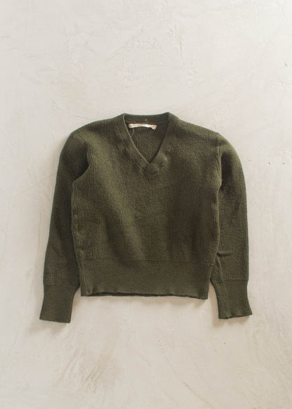 1978 Military Wool Pullover Sweater Size XS/S