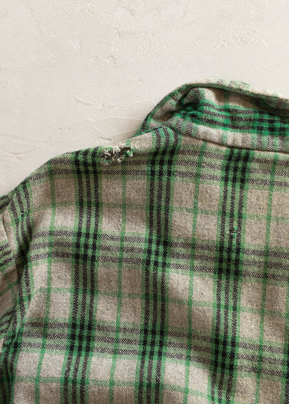 1960s Puritan Wool Flannel Shirt Size XS/S