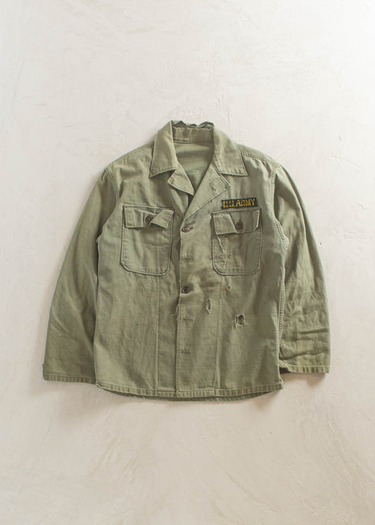 Vintage 1970s OG 107 Fatigue Shirt Size M/L