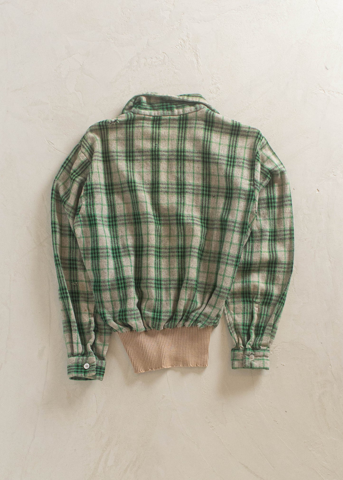 1960s Puritan Wool Flannel Shirt Size XS/S