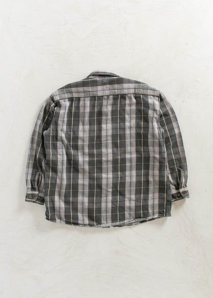 Vintage Cotton Flannel Button Up Shirt Size 2XL/3XL