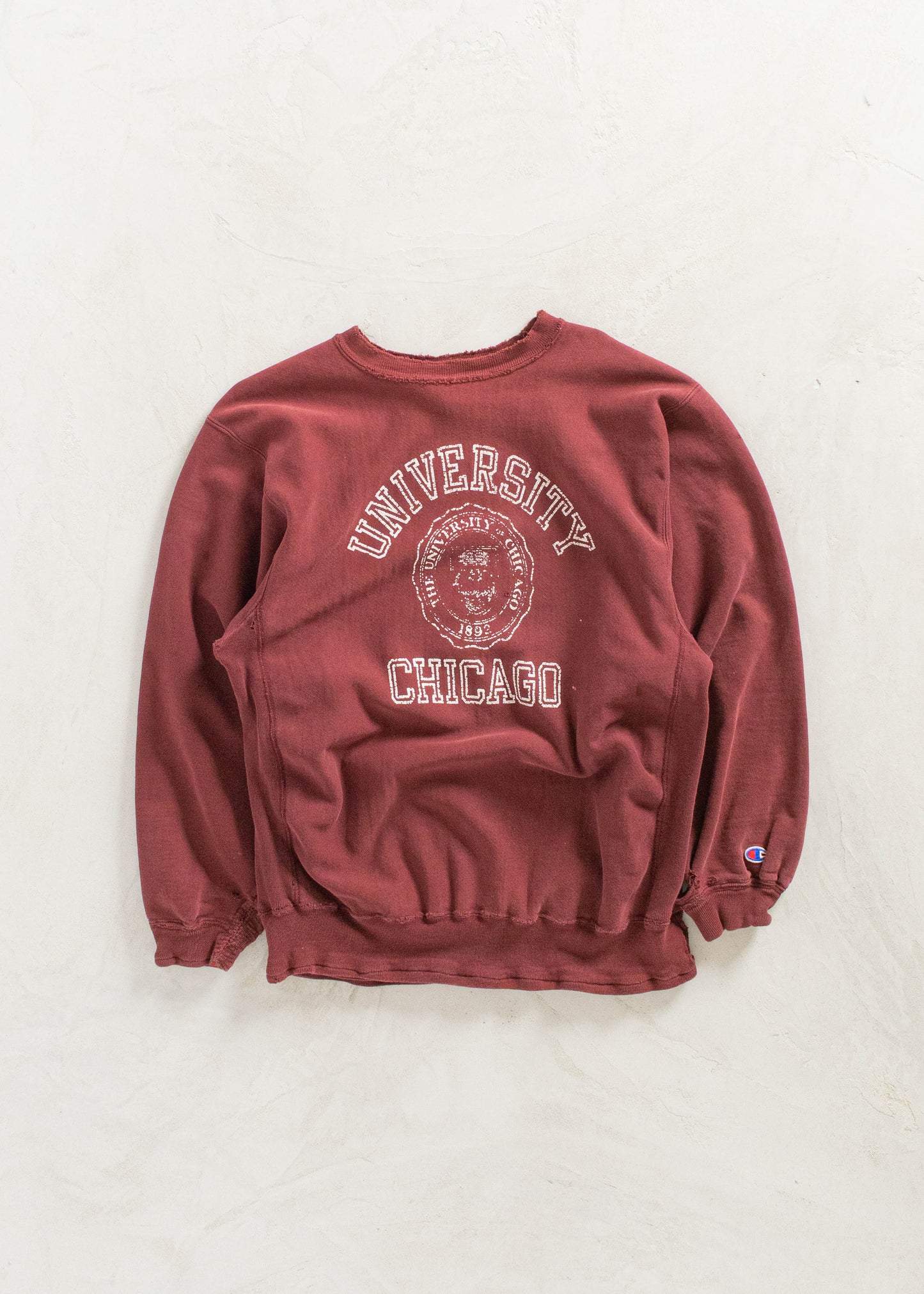 Vintage 1990s Champion University of Chicago Reverse Weave Sweatshirt Size M/L