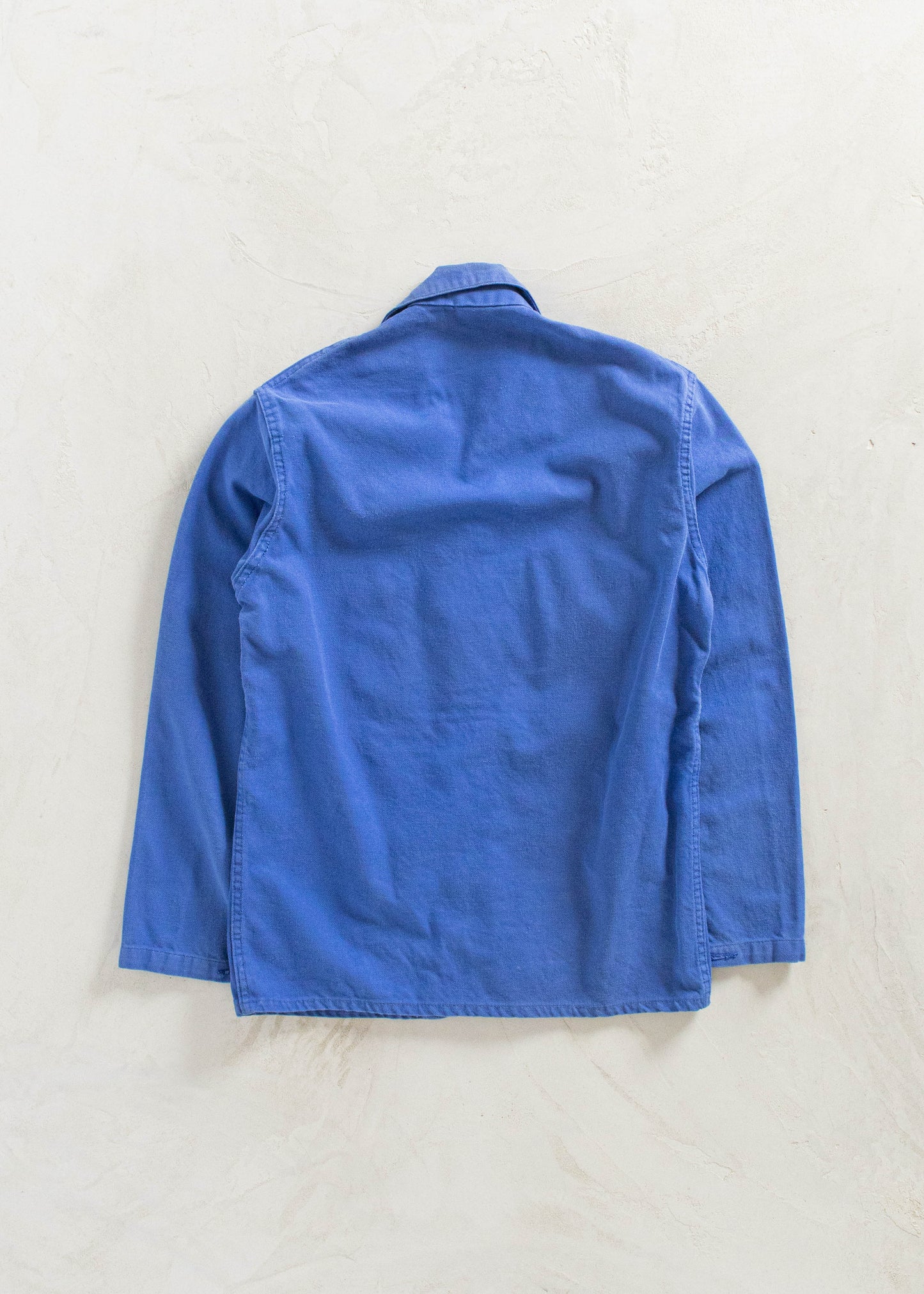 Vintage 1980s Bleu de Travail French Workwear Chore Jacket Size XS/S