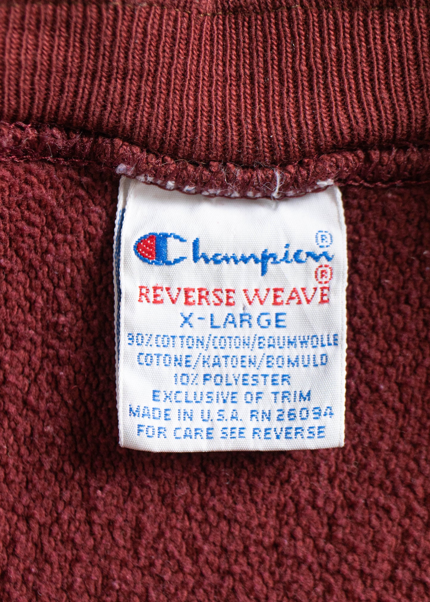 Vintage 1990s Champion University of Chicago Reverse Weave Sweatshirt Size M/L