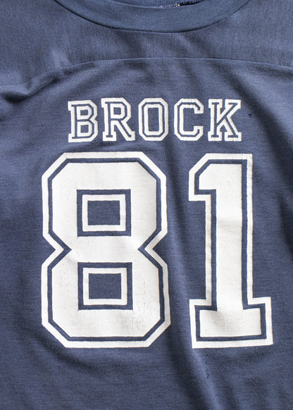 Vintage Brock 3/4 Sleeve Sport T-Shirt Size S/M