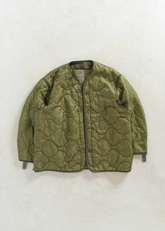 Vintage 1980s Military M-65 Quilted Liner Jacket Size M/L