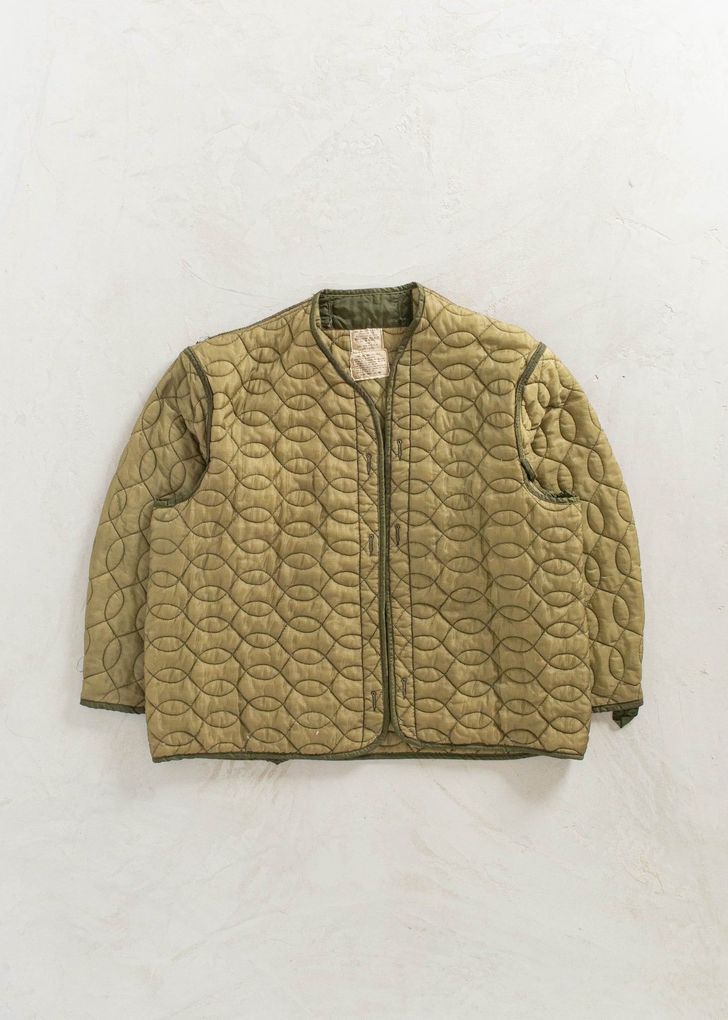 Vintage 1980s Military M-65 Quilted Liner Jacket Size M/L