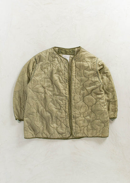 Vintage 1980s Military M-65 Quilted Liner Jacket Size XL/2XL