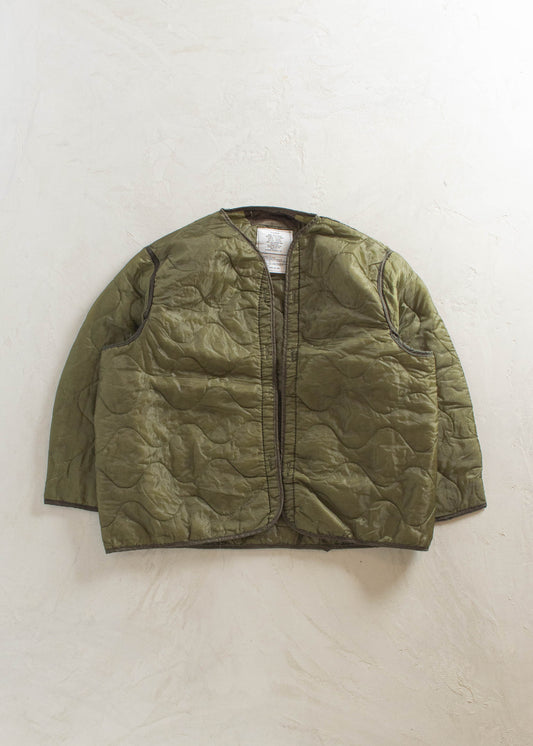 1980s Military M-65 Quilted Liner Jacket Size XL/2XL