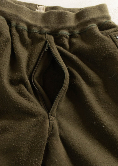 1990s Military Combat Polar Fleece Sweatpants Size XS/S