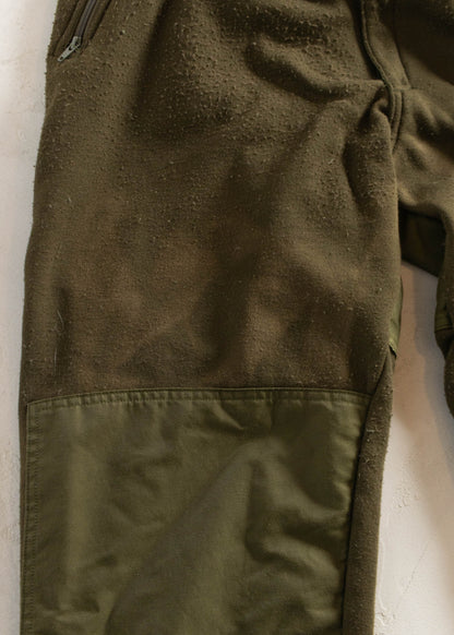 1990s Military Combat Polar Fleece Sweatpants Size XS/S