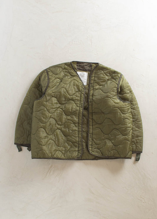 1980s Military M-65 Quilted Liner Jacket Size XL/2XL