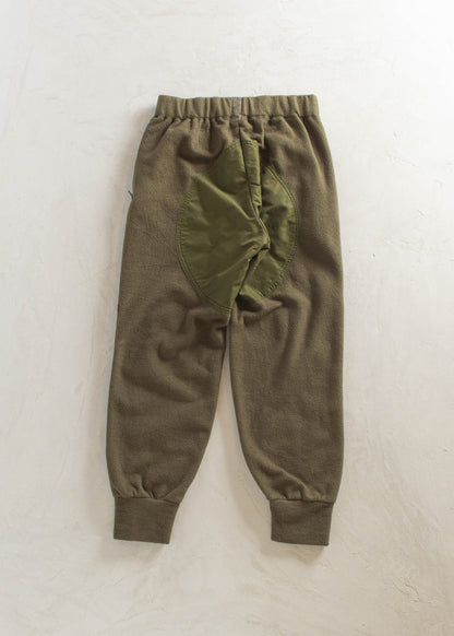 1990s Military Combat Polar Fleece Sweatpants Size S/M